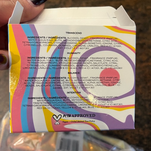 The Phluid Project Clear PVC Fannypack with free gift 4-pc spray set. New! Vegan - Picture 13 of 14